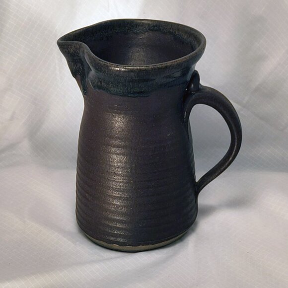 Ceramic Pitcher 6 3/4" tall, 4 1/2" Wide - Picture 2 of 7
